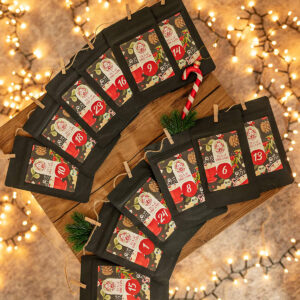 Bio Tee-Adventskalender mit sozialem Mehrwert