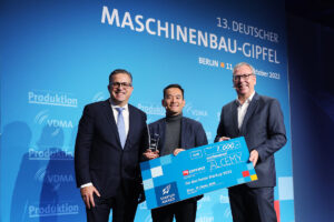 alcemy gewinnt Startup-Award für Nachhaltigkeitsinnovation