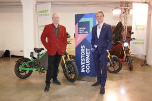 eROCKIT beim Greentech Festival London mit Nico Rosberg