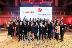 MetaDesign ist Red Dot: Agency of the Year 2022