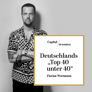 BALDESSARINI Managing Director Florian Wortmann gehört zu „Deutschlands Top 40 unter 40“