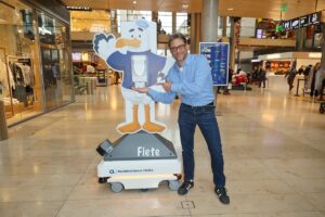 Fiete sorgt für Gesundheits-Sicherheit beim Shoppen