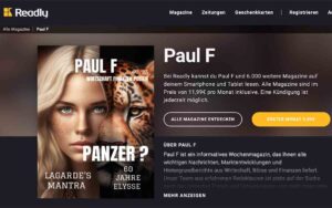 FUNDSCENE Media veröffentlicht 2. Ausgabe des Wirtschaftsmagazins Paul F