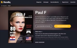 Paul F neues Wirtschaftsmagazin