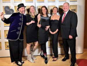 „Top Job“-Prämierung für außergewöhnliche Arbeitsplatzkultur