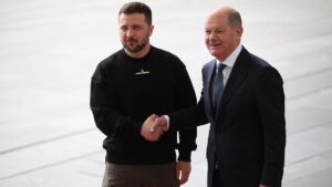 Scholz empfängt Selenskyj im Kanzleramt