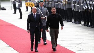 Merz sieht Selenskyj-Besuch auch als Auftrag für Scholz