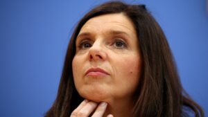 Göring-Eckardt vermisst Unterstützung von Scholz bei Heizungsgesetz