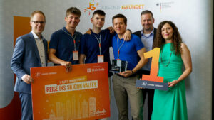 Schülerteam aus Baden-Baden holt den JUGEND GRÜNDET Bundessieg 2023