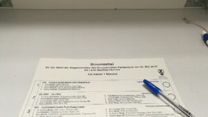 "Die Partei" reicht Organklage gegen Sperrklausel für EU-Wahl ein