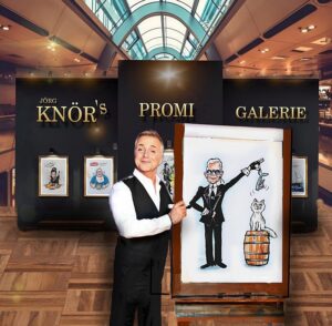 Mit Stift und Stimme durch die Promi-Welt