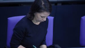 Kritik an Baerbock nach Zusage von Soforthilfe für Gaza