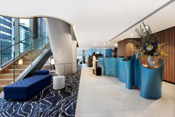 Der Lobbybereich des Citadines Walker North Sydney_CREDIT_The Ascott Limited