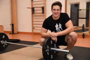 Matthias Steiner Olympiasieger im Alstertal-Einkaufszentrum