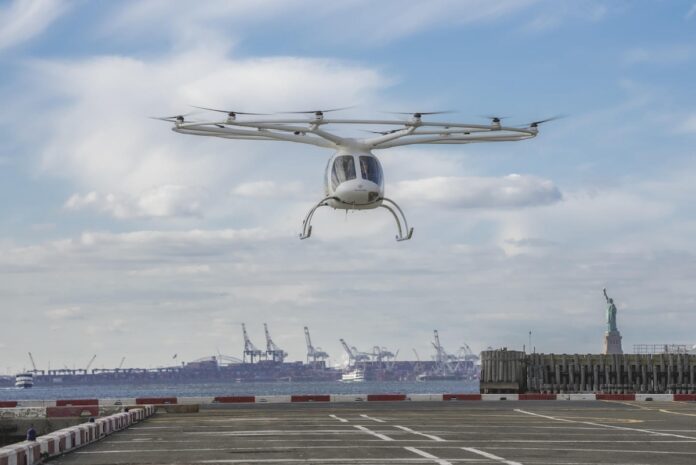 Volocopter fliegt über New York City