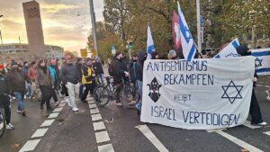 Hunderte Teilnehmer bei Pro-Israel-Demo der linken Szene in Leipzig