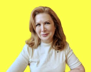 Oxana Abovskaya unterstützt Frauen weltweit