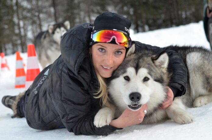 Schlittenhunde-Weltcup in Unterjoch