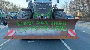 Ministerien: Mehr Unfälle und Straftaten durch Bauernproteste
