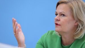 Faeser drängt auf Kompromiss für Demokratiefördergesetz