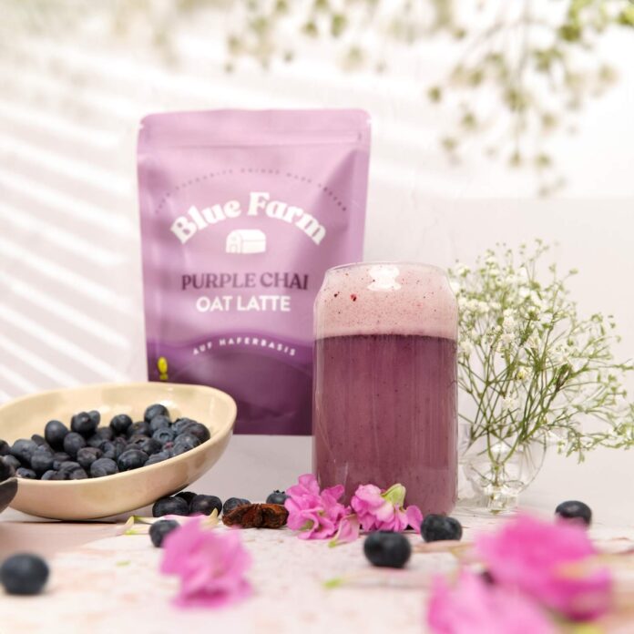 Purple Chai Oat Latte von Blue Farm