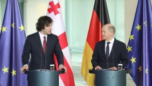 Scholz erneuert Kritik an Agenten-Gesetz in Georgien