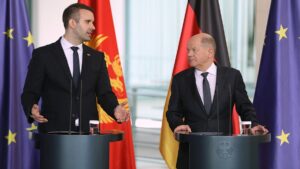 Montenegro: Scholz sichert Spajic Unterstützung für EU-Beitritt zu