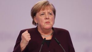 Merkel ruft zum Schutz des Grundgesetzes auf