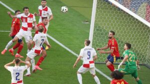 Fußball-EM: Spanien gewinnt gegen Kroatien deutlich