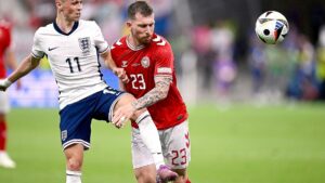 Fußball-EM: Dänemark und England unentschieden