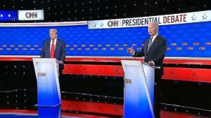 Biden und Trump liefern sich erstes TV-Duell