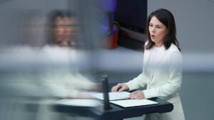 Baerbock verteidigt Stationierung von US-Raketen in Deutschland