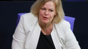 Paralympischen Spiele: Faeser drückt deutschen Athleten die Daumen