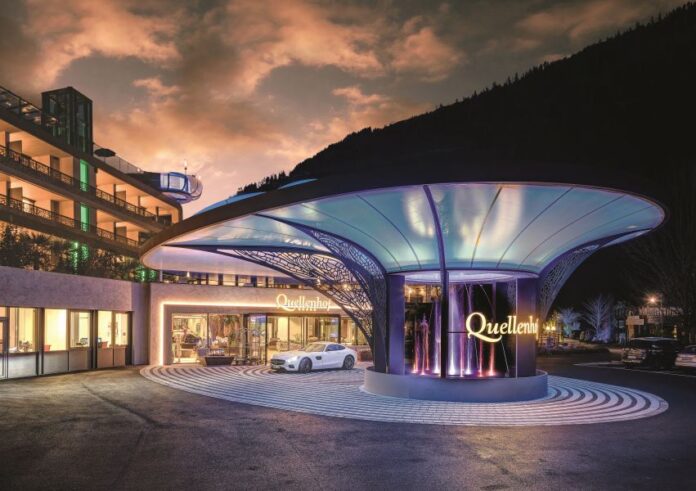 Luxus Außenansicht Quellenhof Luxury Resort Passeier Quelle: Quellenhof Luxury Resort Passeier