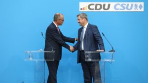 Söder macht Weg für Kanzlerkandidatur von Merz frei