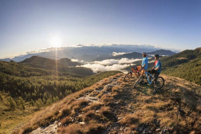 MTB am Panarotta Berg Quelle: Markus Greber (TVB Valsugana Lagorai)