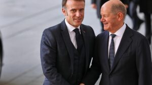 Scholz und Macron wollen USA mit starkem Europa begegnen