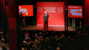 Scholz mahnt Merz zu Respektierung europäischen Rechts