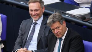 Habeck: Vergabe des Finanzministeriums an Lindner "Kardinalfehler"