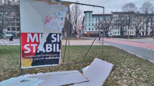 BKA verzeichnet über 7.000 Sachbeschädigungen zur Bundestagswahl