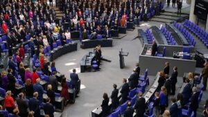 Neuer Bundestag erstmals zusammengekommen