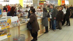 Einzelhandelsumsatz im April niedriger