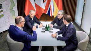Merz, Tusk, Starmer und Macron reisen zusammen in die Ukraine