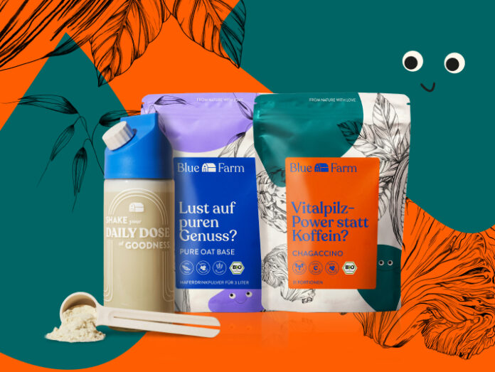 Blue Farm: Vom Haferdrink zum Health Drink mit natürlichen Mixen