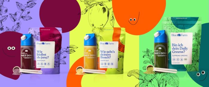 Blue Farm: Vom Haferdrink zum Health Drink mit natürlichen Mixen