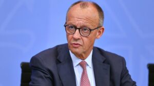 Merz spricht nach Nato-Gipfel von "historischem" Treffen