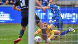2. Bundesliga: Elversberg nach Sieg in Magdeburg auf Platz eins