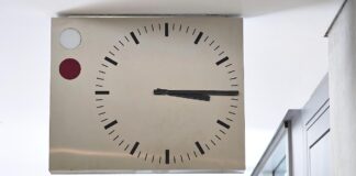 Uhren auf Normalzeit umgestellt