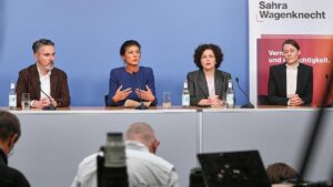 Wagenknecht zieht sich von BSW-Vorsitz zurück