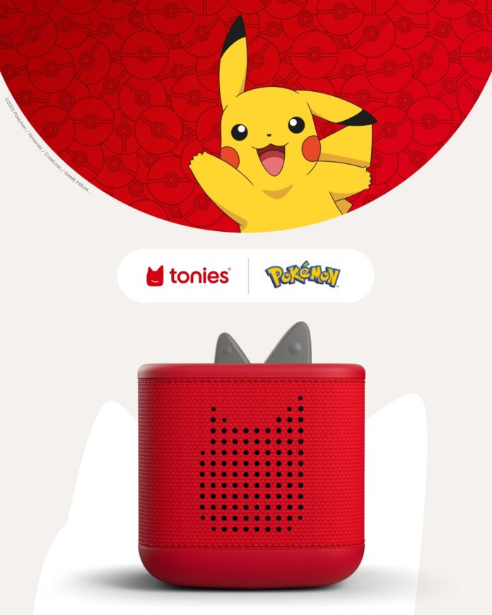 Pokémon kommt 2026 als Tonies auf die Toniebox tonies stärkt weltweit führende Marktposition durch wegweisende Partnerschaft mit The Pokémon Company International